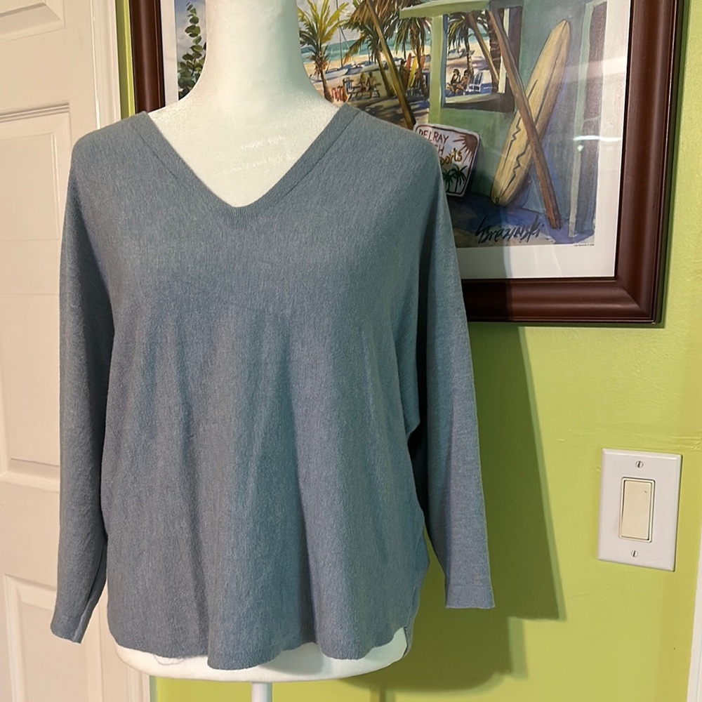 Villa Milano Light Blue Lightweight Sweater